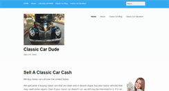 Desktop Screenshot of classiccardude.com