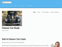 Tablet Screenshot of classiccardude.com